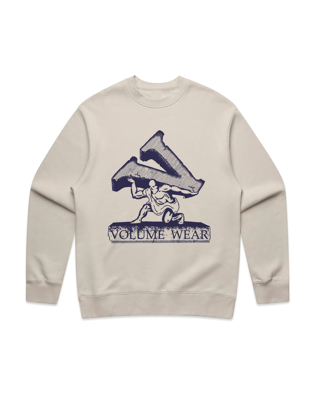 Atlas Crewneck, Bone
